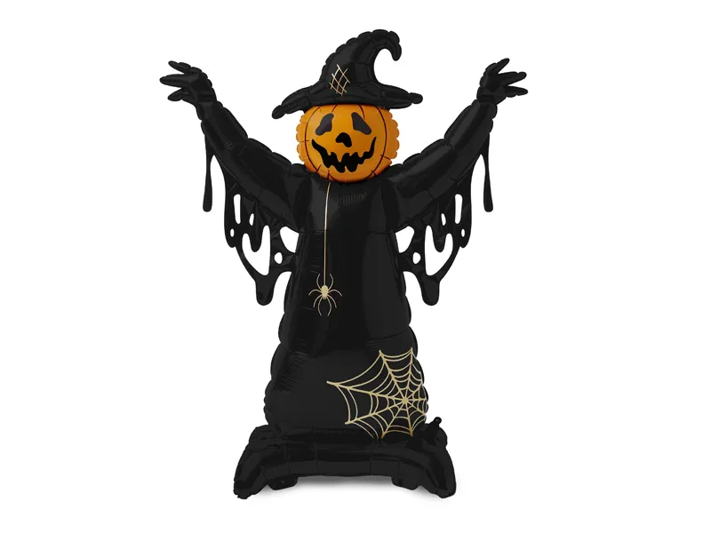Balão Foil Standing 111,5x152cm Espantalho Abóbora XXL - Halloween