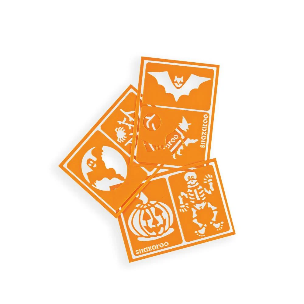Set de 6 Stencils Snazaroo Halloween