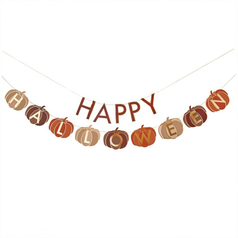 Grinalda Happy Halloween com Abóboras 2m