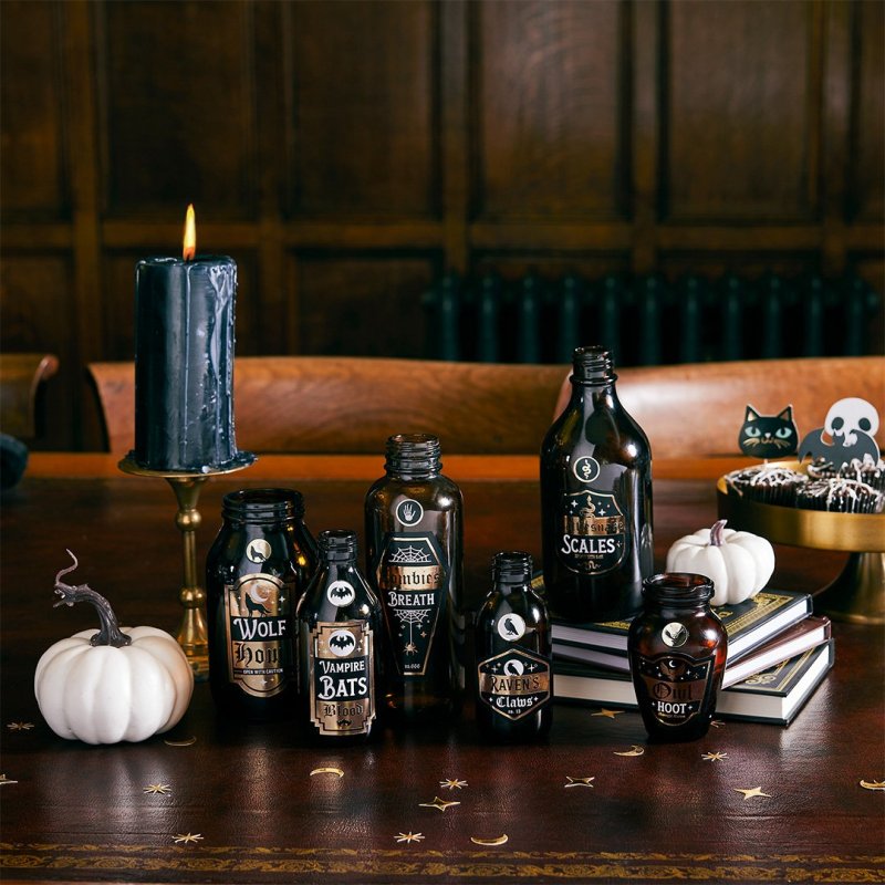 2 Folhas de Autocolantes Rótulos de Poções - Halloween