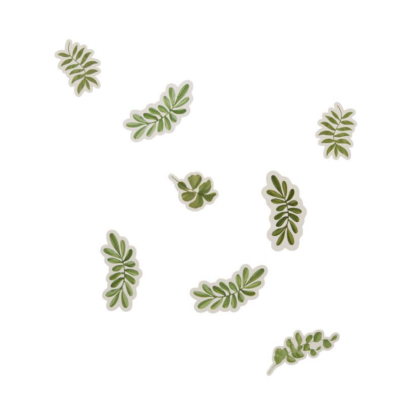 Confettis de Mesa Folhas - Botanical