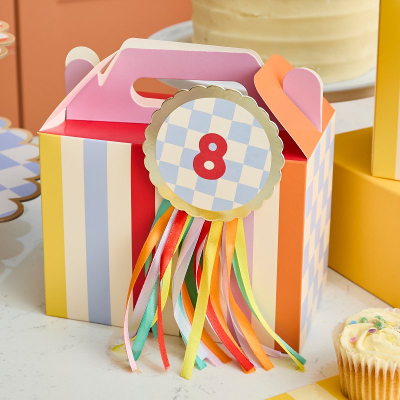 Crachá Personalizável 18,5x8,5cm - Playful Brights