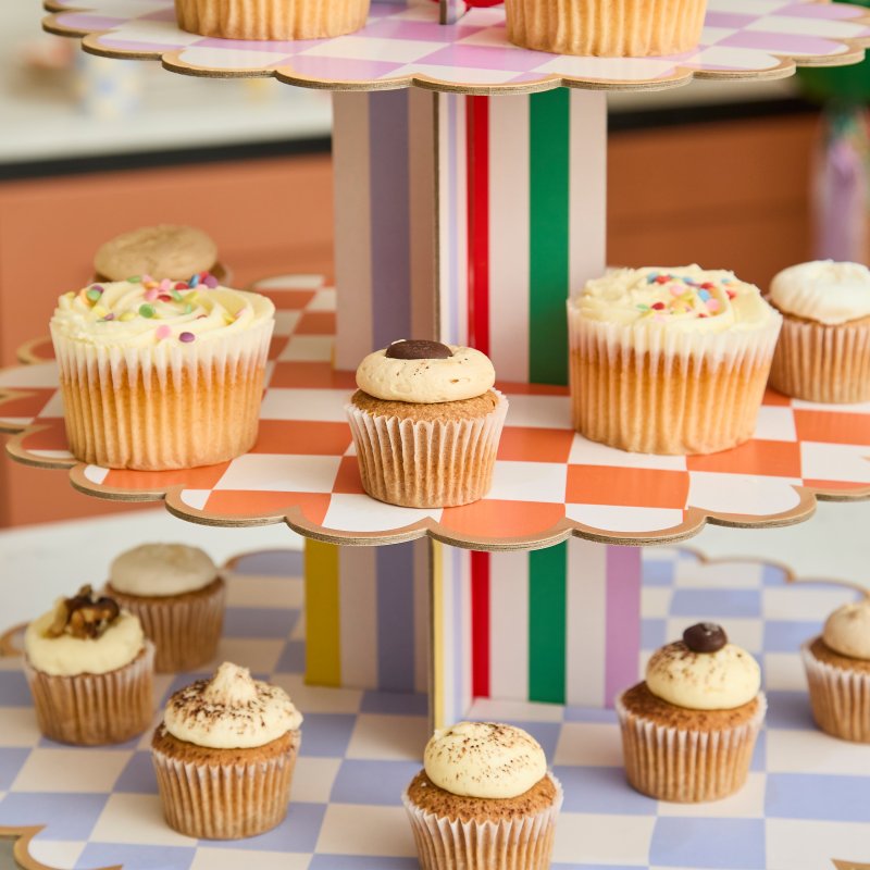 Cupcake Stand 3 Andares 34x35cm - Playful Brights