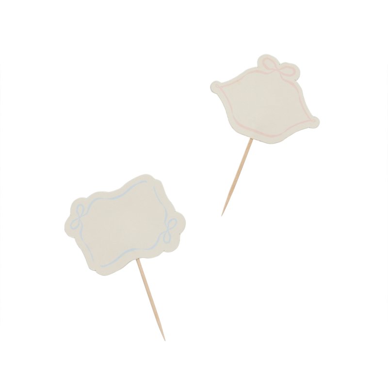 12 Picks 8,5x6cm - Rococo Cherries
