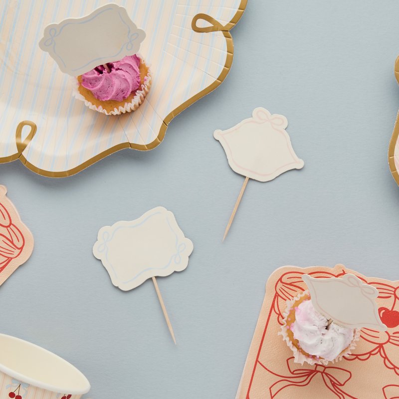 12 Picks 8,5x6cm - Rococo Cherries