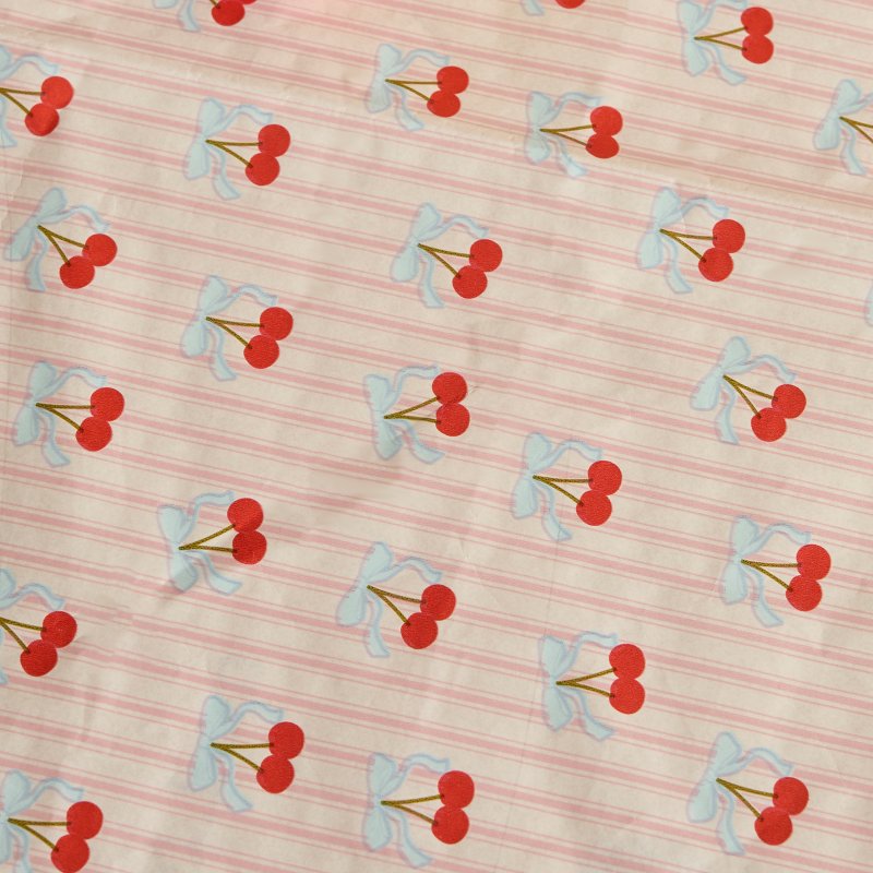 Toalha de Mesa Papel 2,6x1,4m - Rococo Cherries