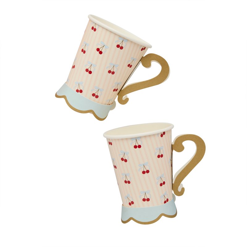 Copos Papel 250ml 3D - Rococo Cherries