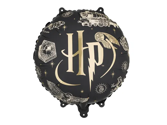 Balão Foil 35cm Harry Potter Preto