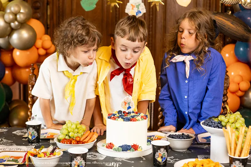 Vela de Aniversário Brasão Hogwarts Harry Potter