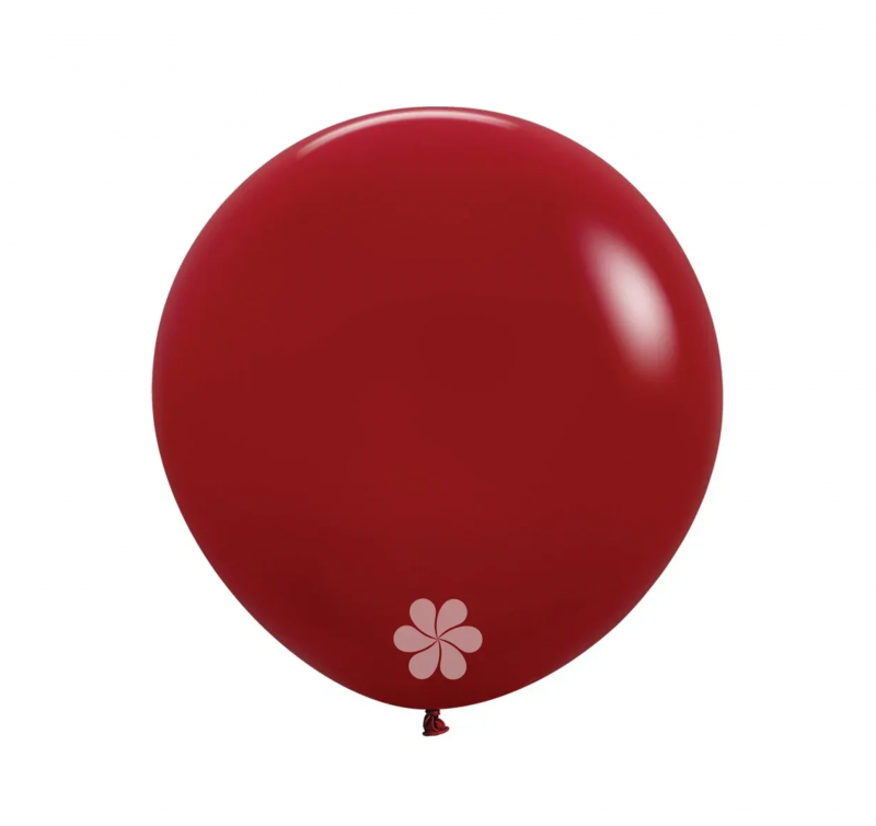 10 Balões latex R24 (60cm) - Imperial Red - 016