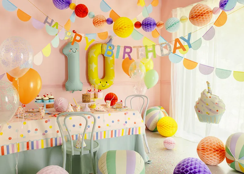 Balão Foil 48x68cm Cupcake Multicolor