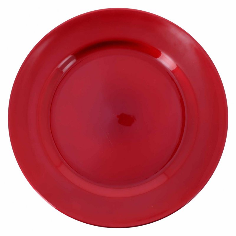Base para Pratos 33cm Iconique Vermelho
