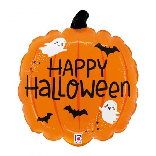 Balão Foil 45cm Abóbora Halloween 