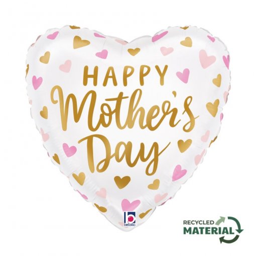 Balão Foil 46cm Mother's Day Hearts - Dia da Mãe