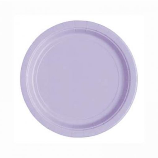 20 Pratos 18cm EU Lilás
