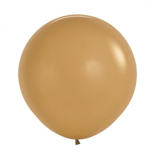10 Balões latex R24 (60cm) - Latte - 073
