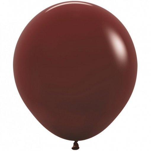 15 Balões latex R18 (45cm) - Merlot - 018