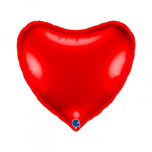 Balão Foil Coração 91cm Red - Vermelho
