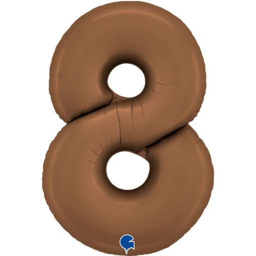 Balão Foil 102cm Chocolate (Castanho) nº8