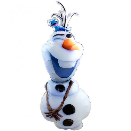 Balão Foil 40x100cm Frozen - Olaf