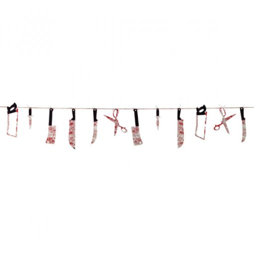 Grinalda 230cm Bloody Weapons - Halloween