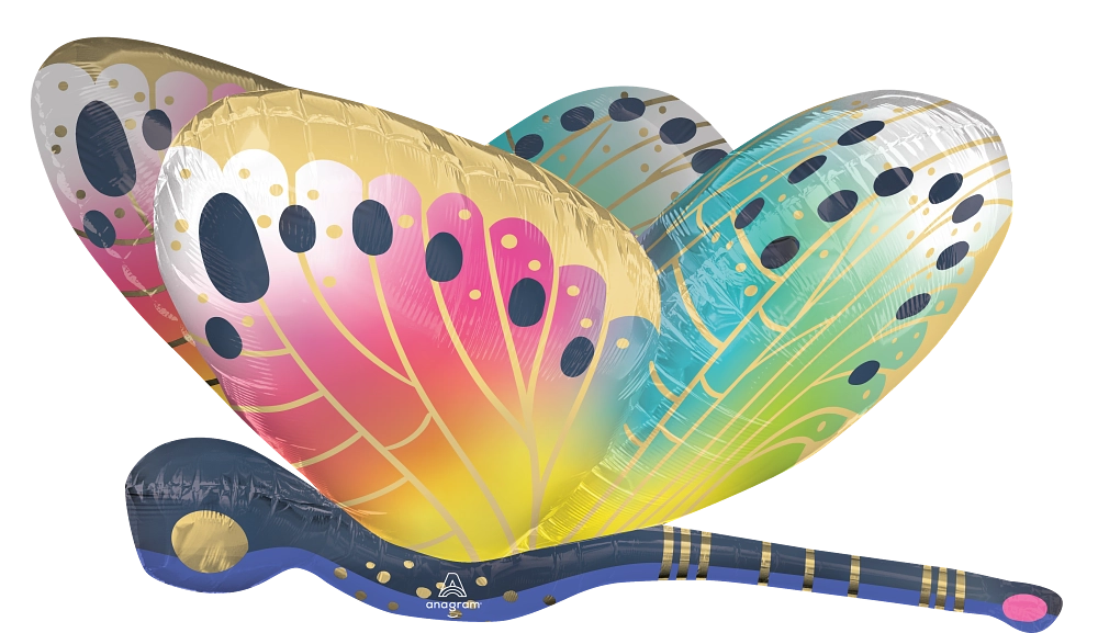 Balão Foil 101x78cm Libelinha - Dragonfly