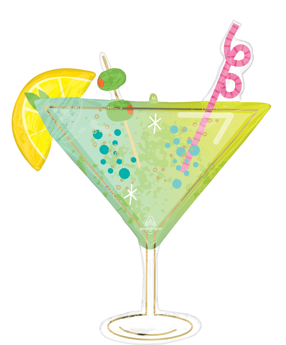 Balão Foil 73x91cm Cocktail Birthday