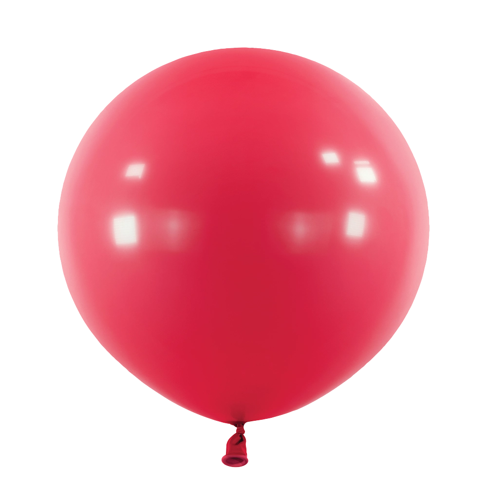 4 Balões latex 24'' (61cm) Fashion Berry