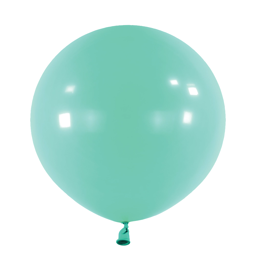 4 Balões latex 24'' (61cm) Fashion Robins Egg Blue