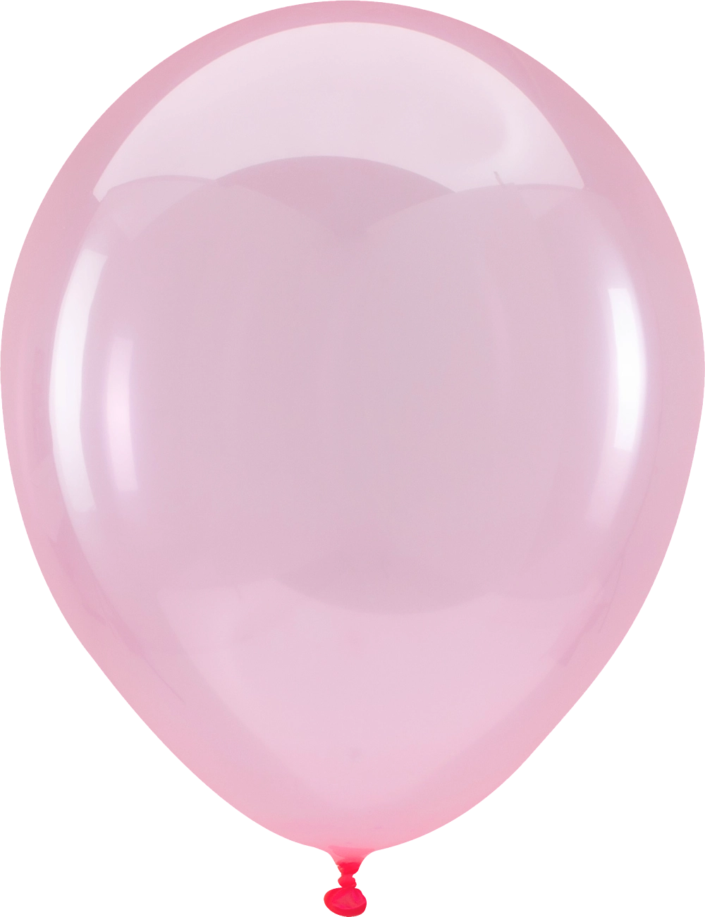 100 Balões latex 5'' (12cm) Crystal Clearz™ Pink