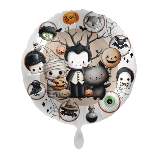 Balão Foil 43cm Cute Monster Crew - Halloween 