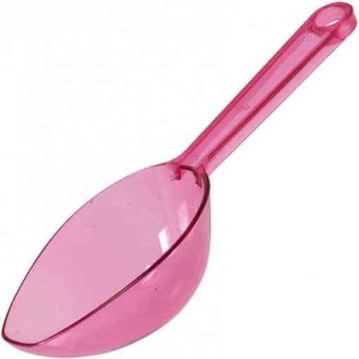 Colher 16,5cm Acrílico Rosa Choque