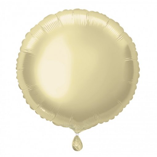 12 Balões Foil Redondo 18'' Bulk Dourado