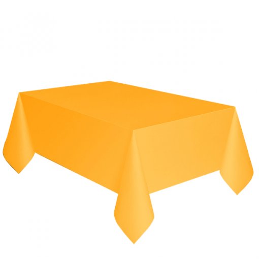 Toalha de mesa papel 1,37x2,74m Amarelo