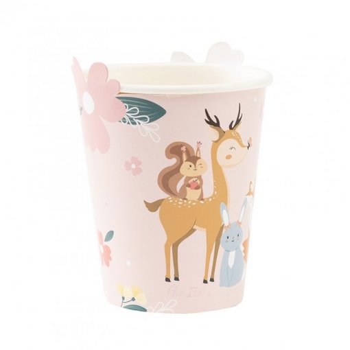 8 Copos 250ml Bosque