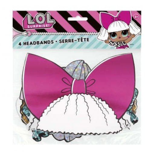 4 Bandoletes com elástico LOL Surprise