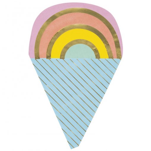 16 Guardanapos 16,5x11cm Gelado