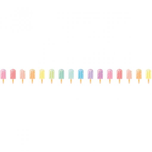 Grinalda Papel 180cm Gelados