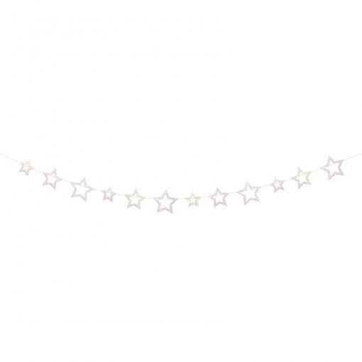 Grinalda 1,85m Estrelas Iridescentes Purple Galaxy & Celestial