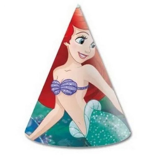6 Chapéus Ariel (Pequena Sereia)