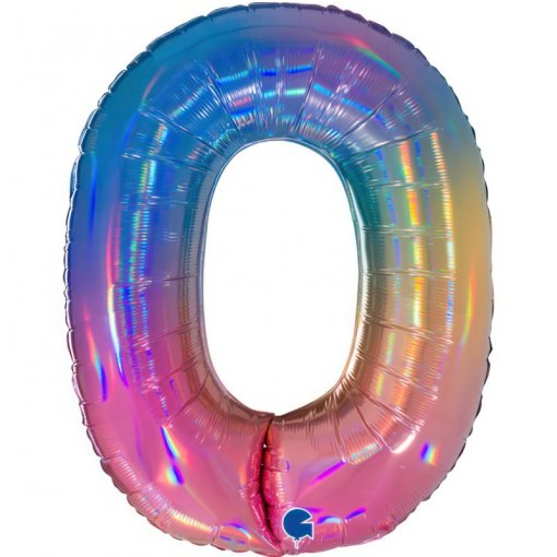 Balão Foil 102cm Rainbow nº0