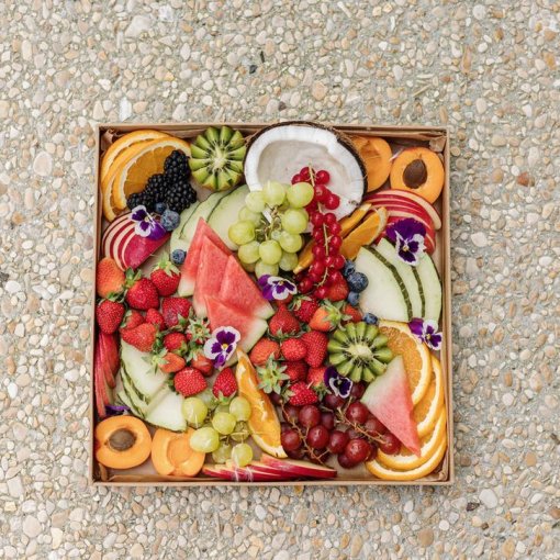 Bandeja Quadrada 30x30x4cm (contacto alimentar)