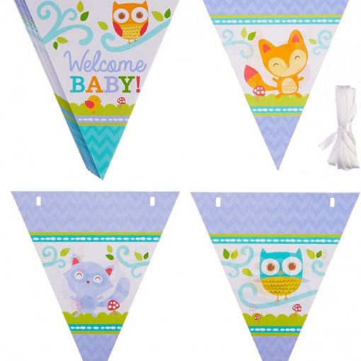 Bandeirolas Mochos Woodland