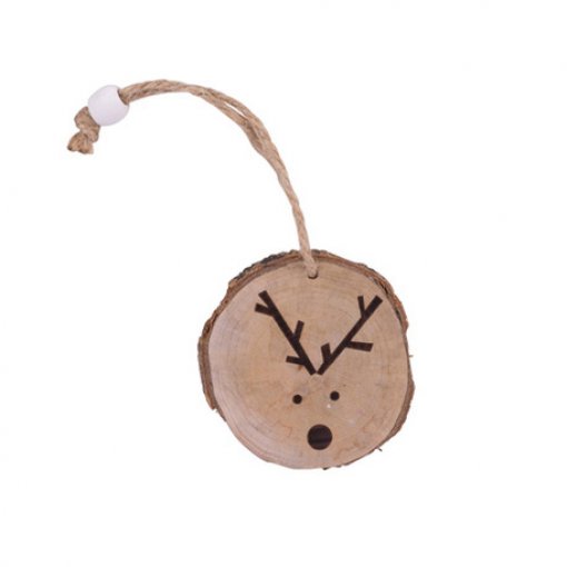 Decoração de Mesa Madeira 7cm