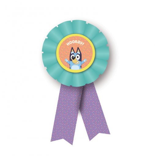 Crachá Hooray com Fita - Bluey
