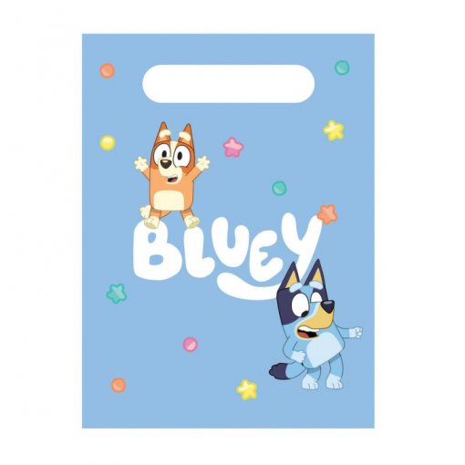 8 Sacos de Oferta Papel Bluey