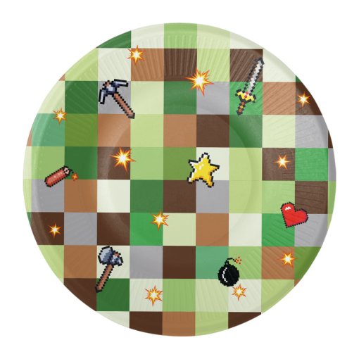 8 Pratos 18cm TNT Party