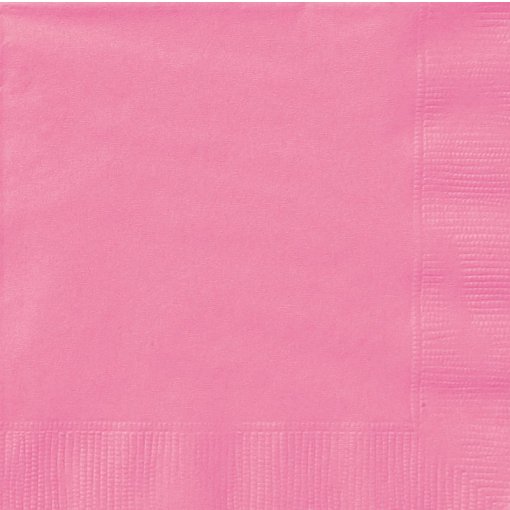 20 Guardanapos 33cm Rosa Choque