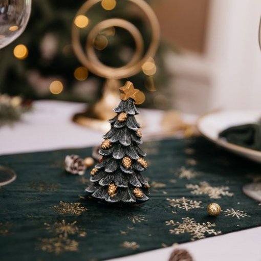 Árvore de Natal Resina 6x11cm