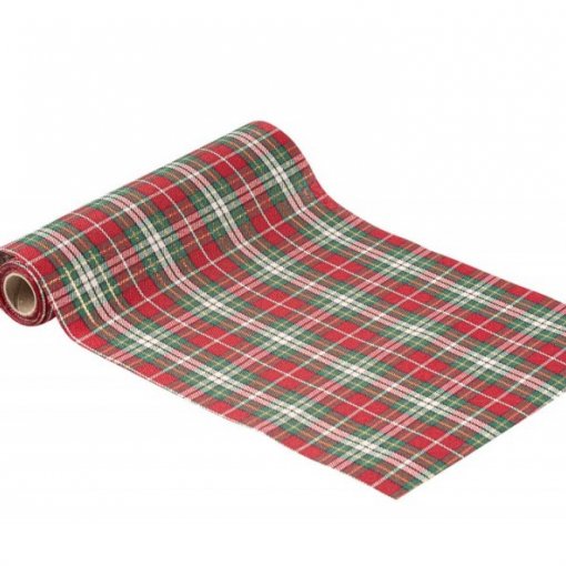Corredor de mesa Tartan 28cm x 3m